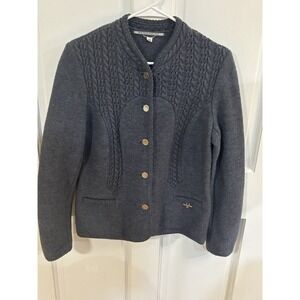 Moschen Women's Austrian Tratchden Cardigan Pure wool  Size 38